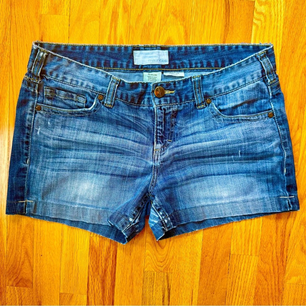 Maurices Classic Blue Jean Shorts